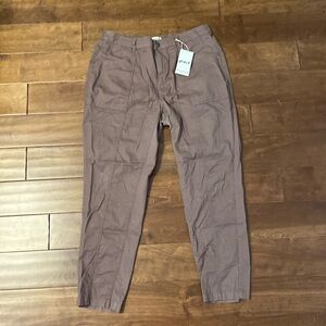 NWT Pact Brushed Twill Boulevard Pants